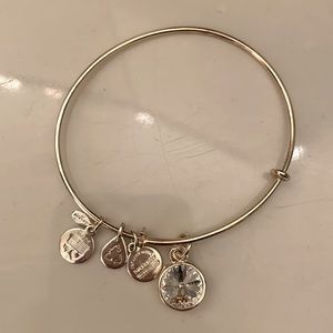 ALEX AND ANI April Birthstone Bangle BRACELET